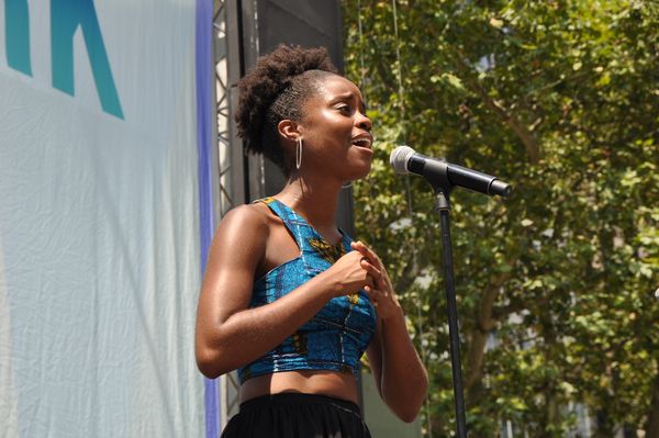 Photo Coverage: Casts of GREAT COMET, WAITRESS & More Arrive at Broadway In Bryant Park! — photo 55 of 60