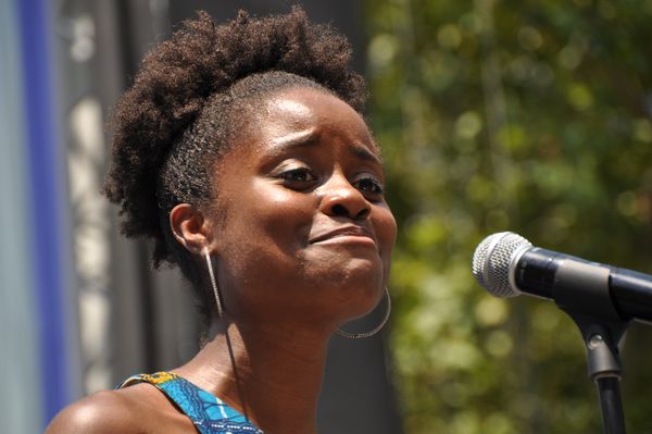 Photo Coverage: Casts of GREAT COMET, WAITRESS & More Arrive at Broadway In Bryant Park! — photo 56 of 60