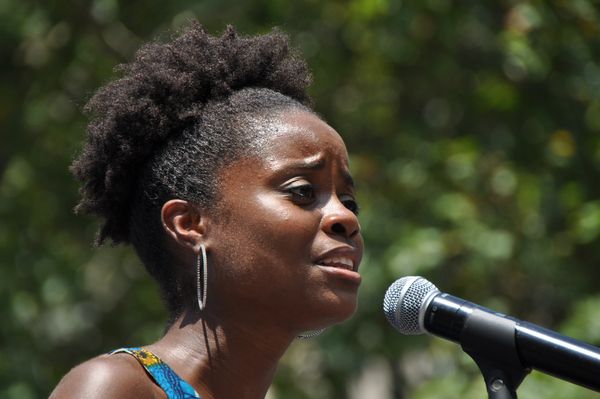 Photo Coverage: Casts of GREAT COMET, WAITRESS & More Arrive at Broadway In Bryant Park! — photo 57 of 60