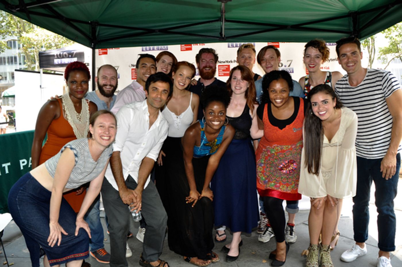Photo Coverage: Casts of GREAT COMET, WAITRESS & More Arrive at Broadway In Bryant Park!  Image