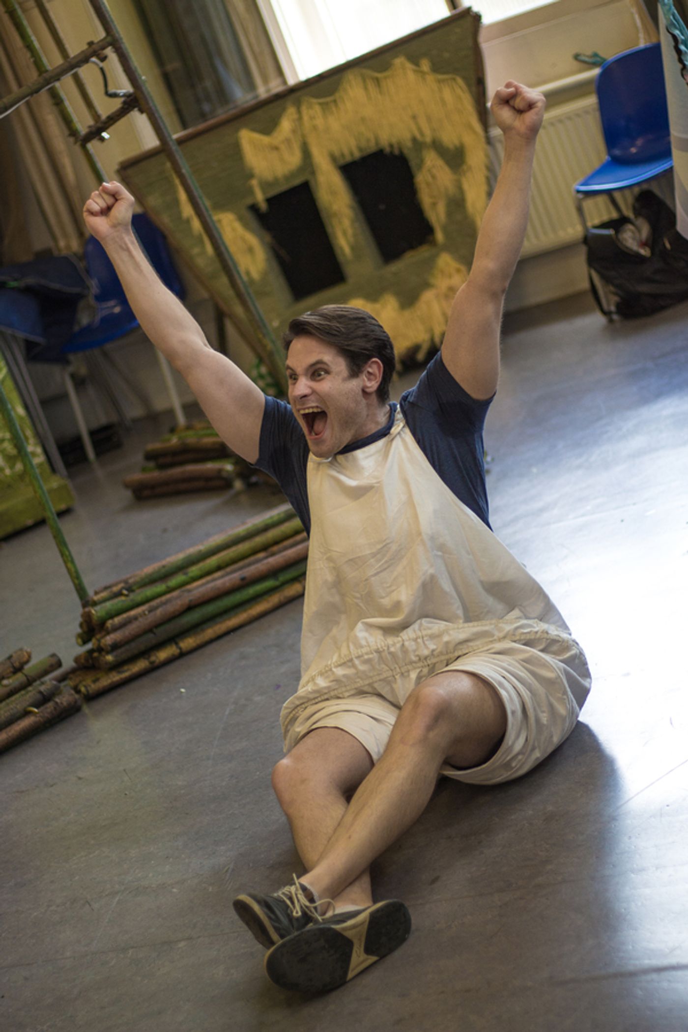Photo Flash: 3 LITTLE PIGS TOUR in Rehearsal  Image