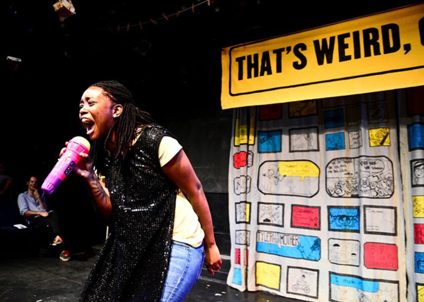 Photo Flash: Sneak Peek at Barrel of Monkeys' 'THAT'S WEIRD, GRANDMA: It Came from the Voting Booth'  Image