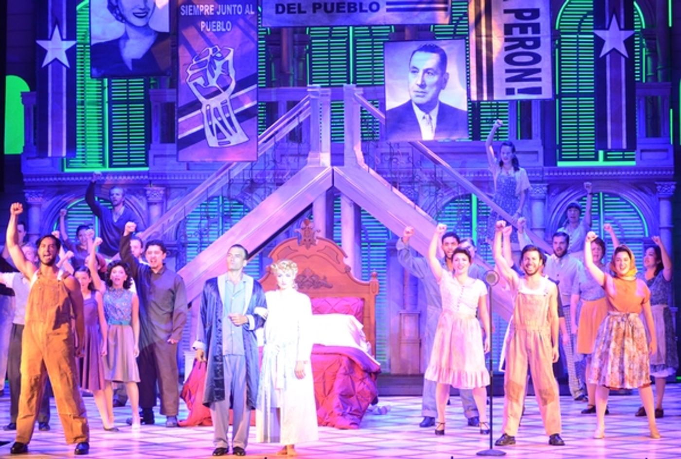 Photo Flash: First Look at Jenny Ashman and Brandon Rubendall in EVITA at Opera North  Image