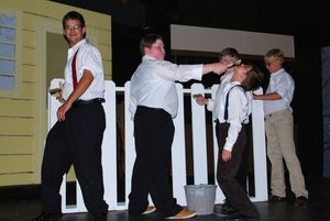 Cast of Tom Sawyer Photo