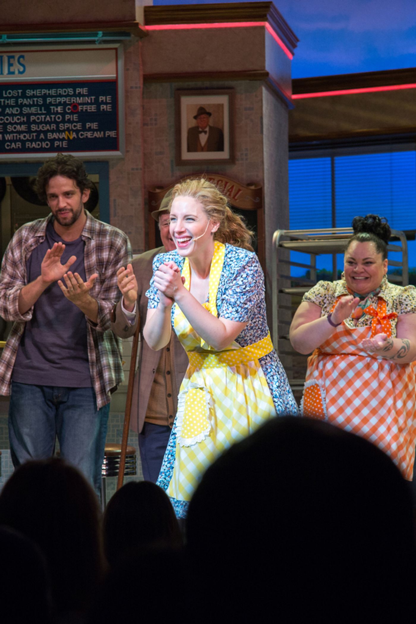 Photo Coverage: Jenna Ushkowitz Takes First Bows in WAITRESS Image
