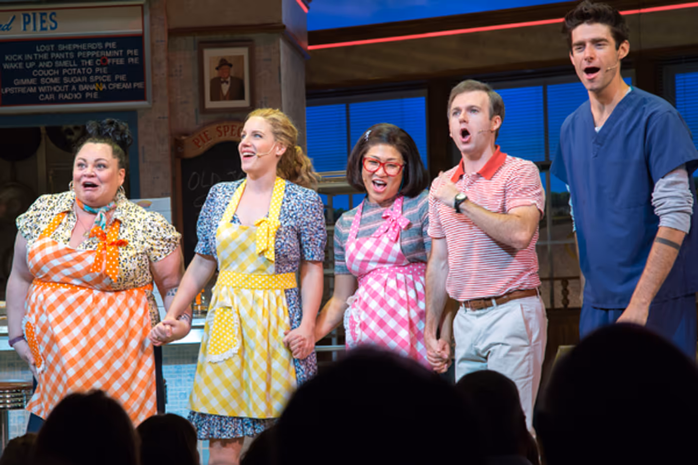 Photo Coverage: Jenna Ushkowitz Takes First Bows in WAITRESS Image