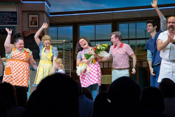 Keala Settle, Jessie Mueller, McKenna Keane, Jenna Ushkowitz, Jeremy Morse, Drew Gehl Photo