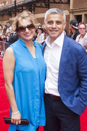 Saadiya Khan and Sadiq Khan Photo