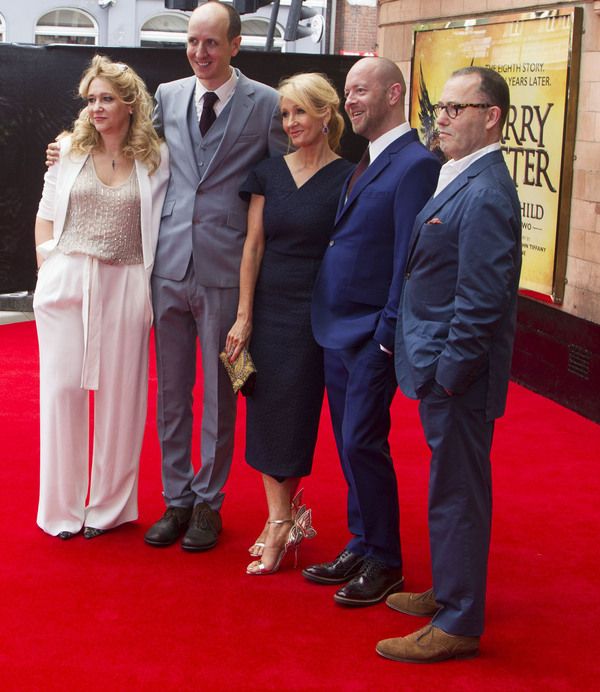 Sonia Friedman, Jack Thorne, JK Rowling, John Tiffany and Colin Callender Photo
