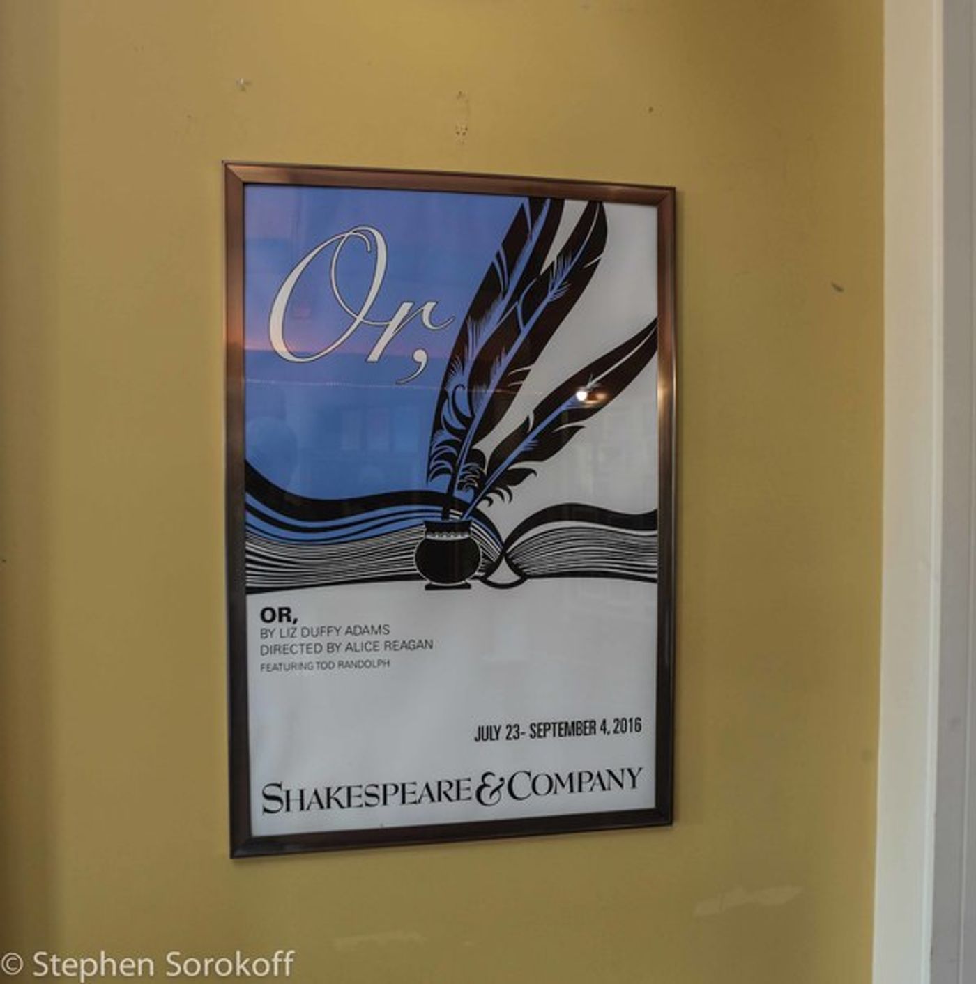 Photo Coverage: OPENING NIGHT:  Shakespeare & Company Presents OR by Liz Duffy Adams  Image