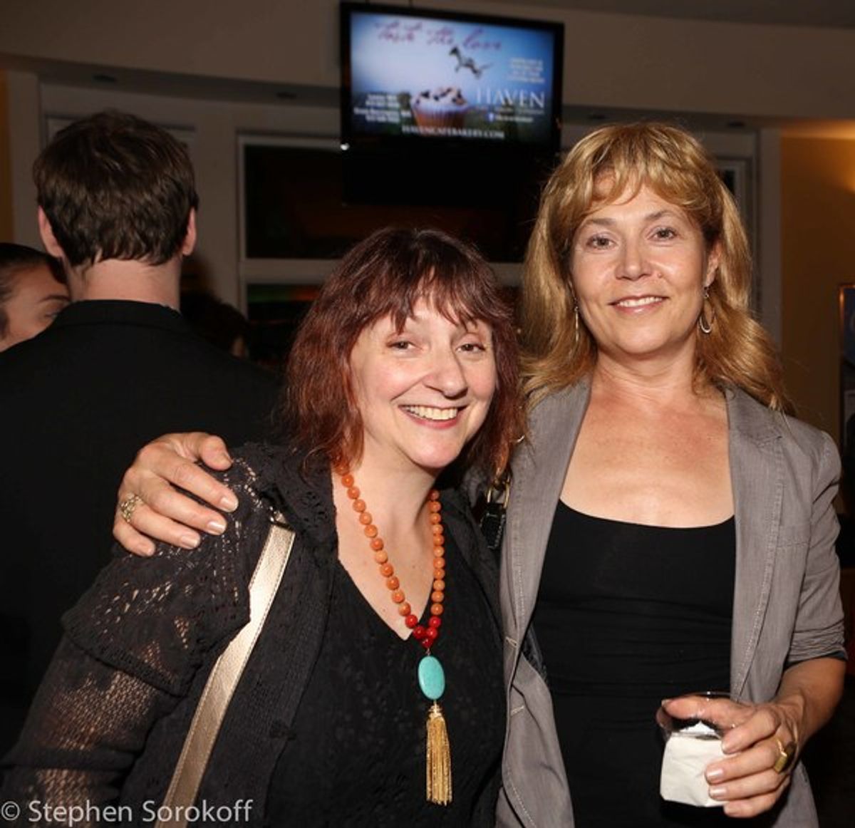 Liz Duffy Adams & Elizabeth Aspenlieder at 