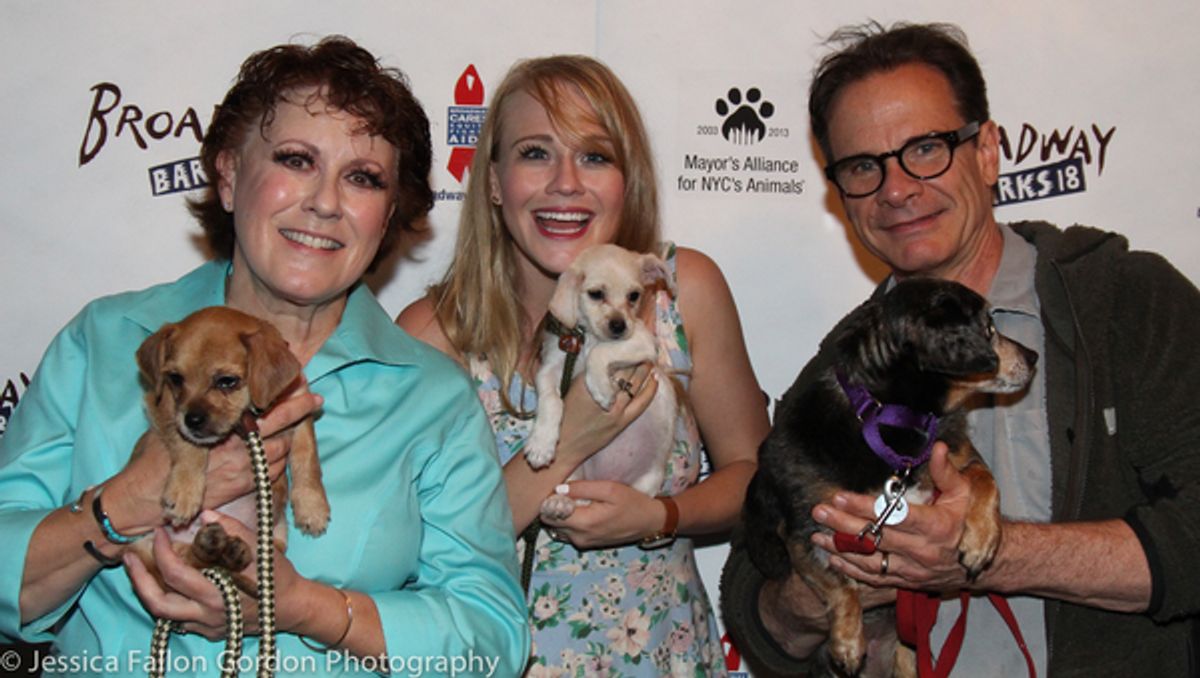 Judy Kaye, Carrie St. Louis and Peter Scolari at 