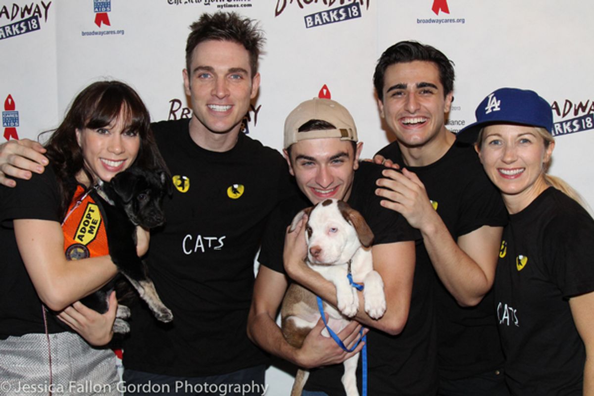 Georgina Pazcoguin, Tyler Hanes, Ricky Ubeda, Giusepe Bausilio and Sarah Jean Ford at 