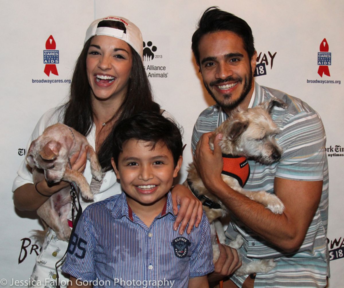 Ana Villafañe, Eduardo Hernandez and Ektor Rivera at 