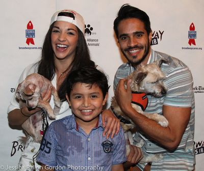 Ana Villafañe, Eduardo Hernandez and Ektor Rivera Photo
