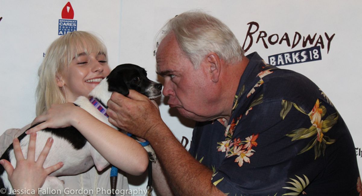 Sophia Anne Caruso and Michael Mulheren at 