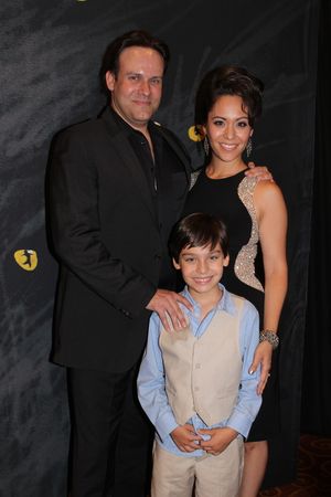 Richard Todd Adams and Family @ BroadwayWorld Richard Todd Adams and Family Photo