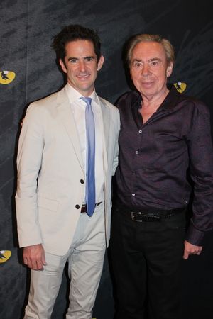 Andy Blankenbuehler and Andrew Lloyd Webber Photo