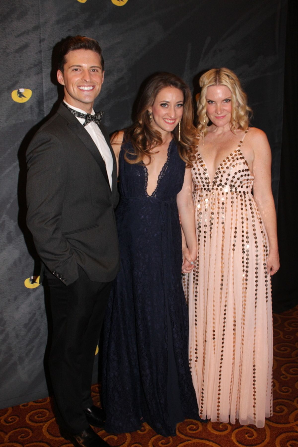 Callan Bergmann, Francesca Granell and Jessica Hendy at 