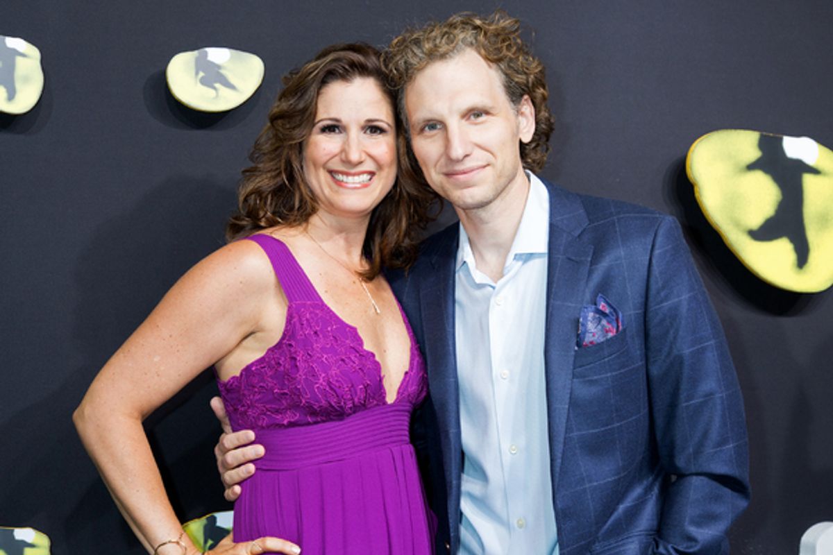 Stephanie J. Block, Sebastian Arcelus at 