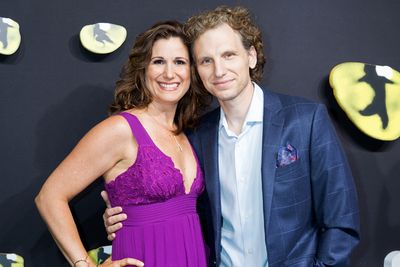 Stephanie J. Block, Sebastian Arcelus Photo