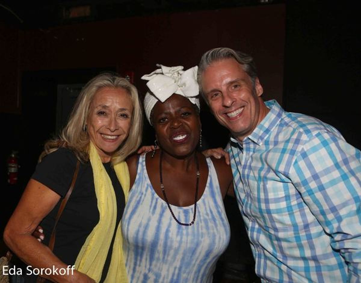 Eda Sorokoff, Lillias White, Doug Major at 