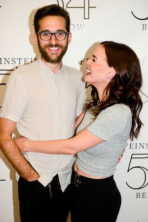 Adam Chanler-Berat and Jennifer Damiano @ BroadwayWorld Adam Chanler-Berat and Jennifer Damiano Photo