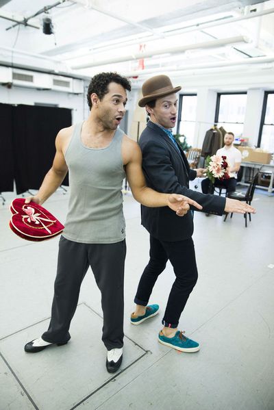Corbin Bleu and Bryce Pinkham Photo