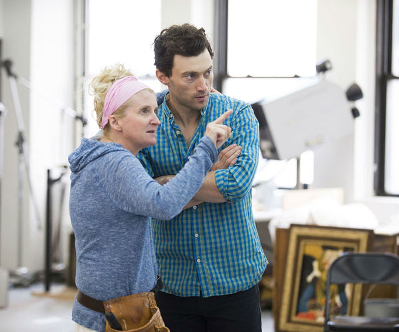 Photo Flash: In Rehearsal with Corbin Bleu, Bryce Pinkham, Lora Lee Gayer and More for Broadway's HOLIDAY INN  Image