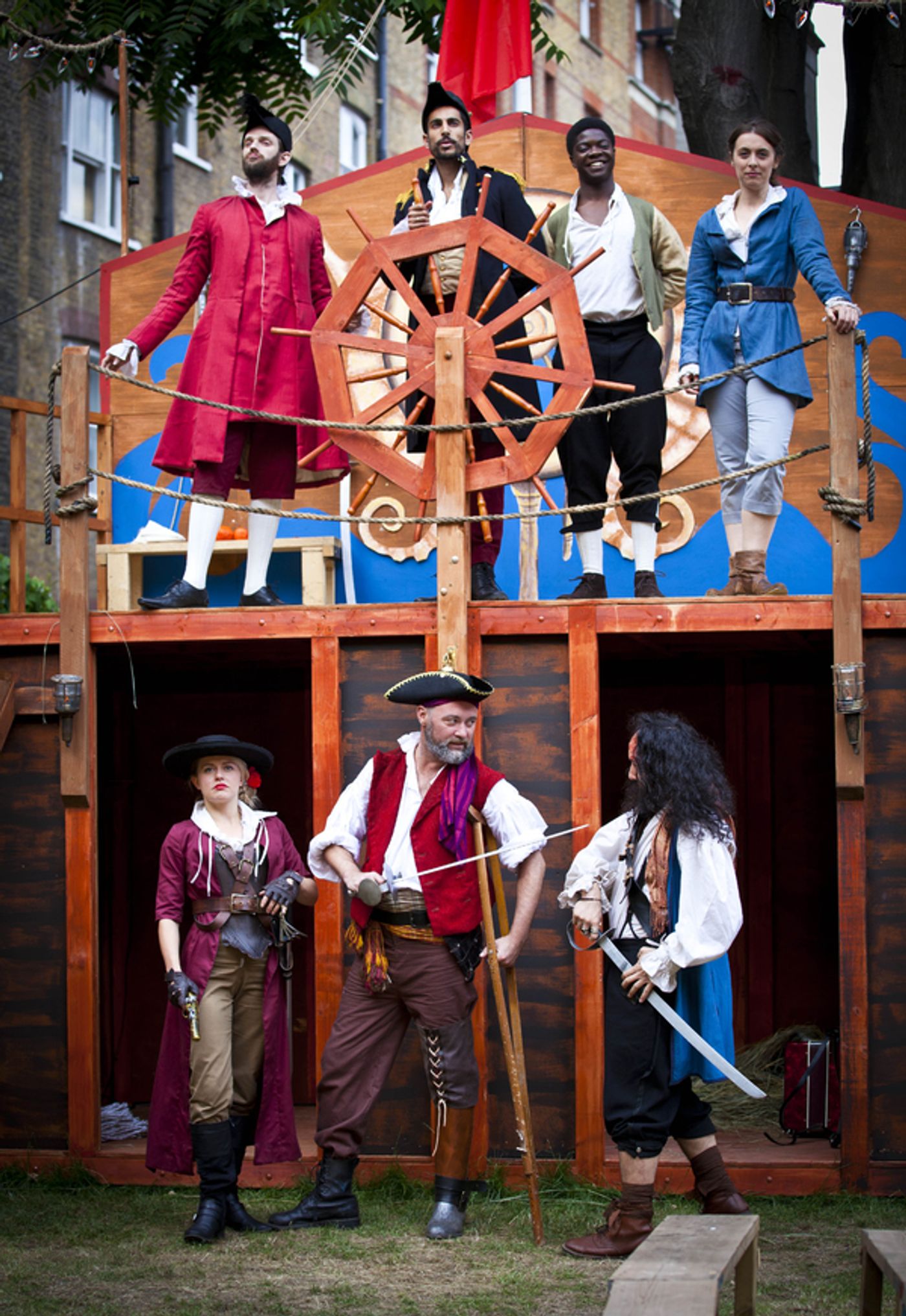 Photo Flash: First Look at Iris Theatre's TREASURE ISLAND, Opening Tonight in Covent Garden Photo Flash: First Look at Iris Theatre's TREASURE ISLAND, Opening Tonight in Covent Garden Image