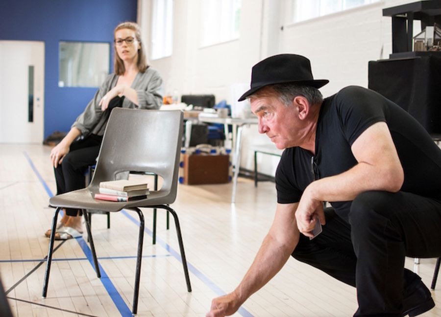 Photo Flash: In Rehearsal With The UK Tour Of NIGHT MUST FALL Image
