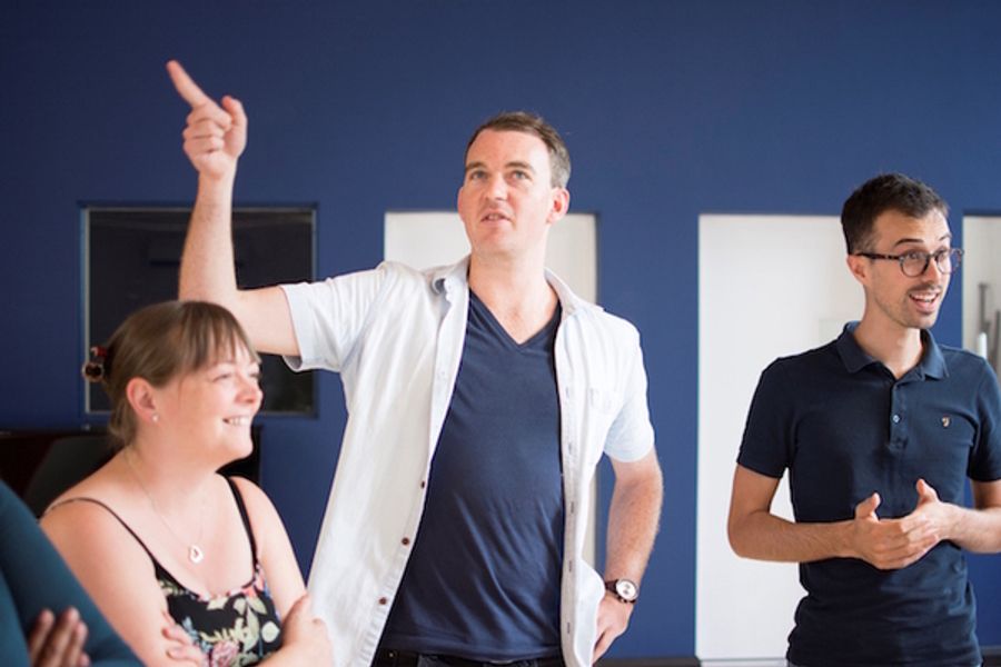 Photo Flash: In Rehearsal With The UK Tour Of NIGHT MUST FALL Image