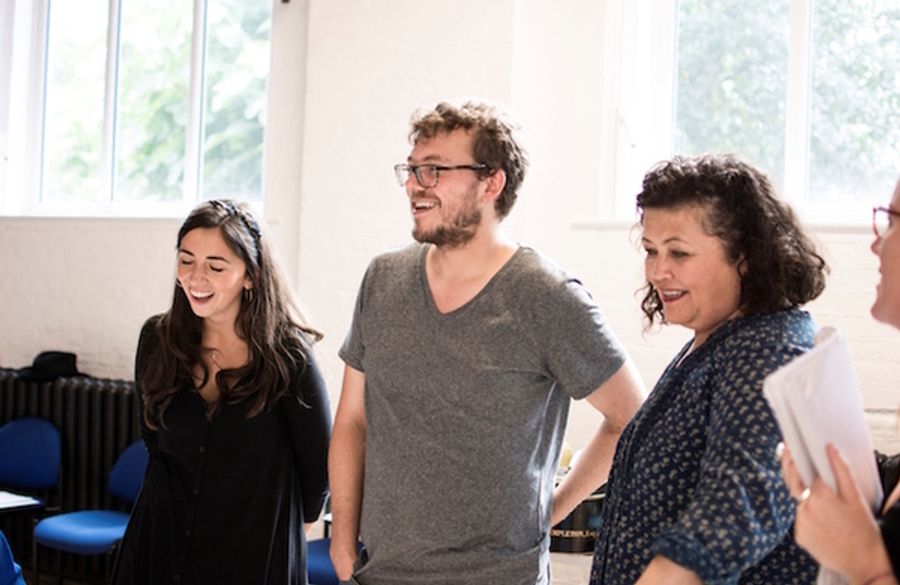 Photo Flash: In Rehearsal With The UK Tour Of NIGHT MUST FALL Image