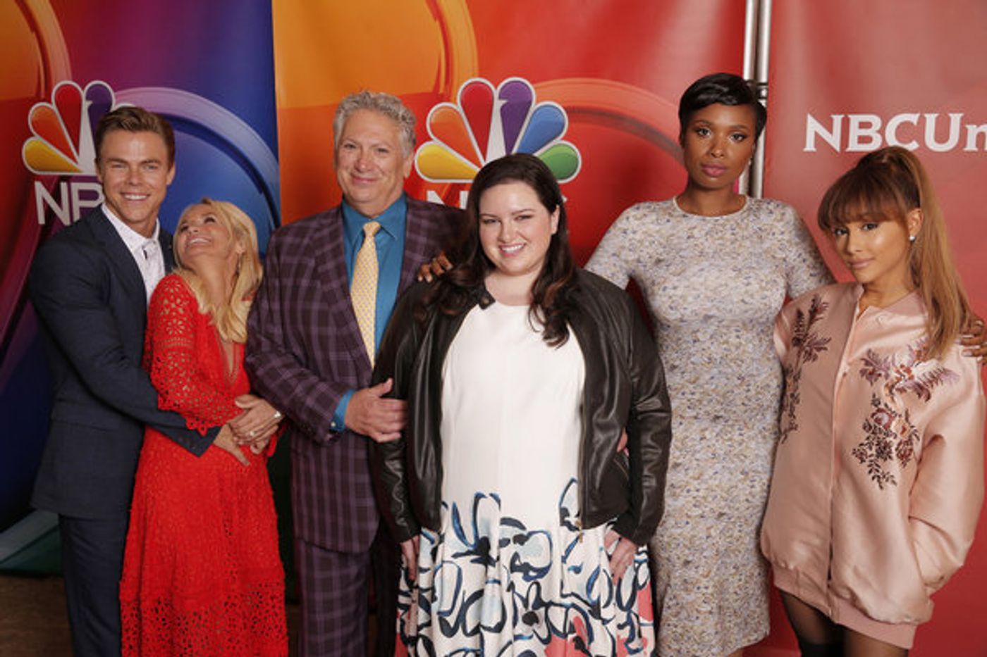 Photo Flash: Kristin Chenoweth & Cast of NBC's HAIRSPRAY LIVE Appear at Summer Press Tour  Image