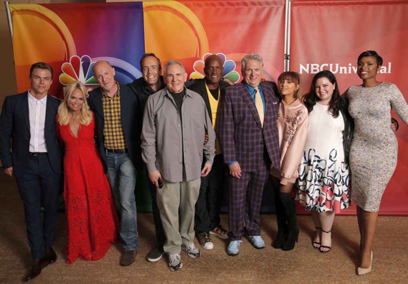 Photo Flash: Kristin Chenoweth & Cast of NBC's HAIRSPRAY LIVE Appear at Summer Press Tour  Image