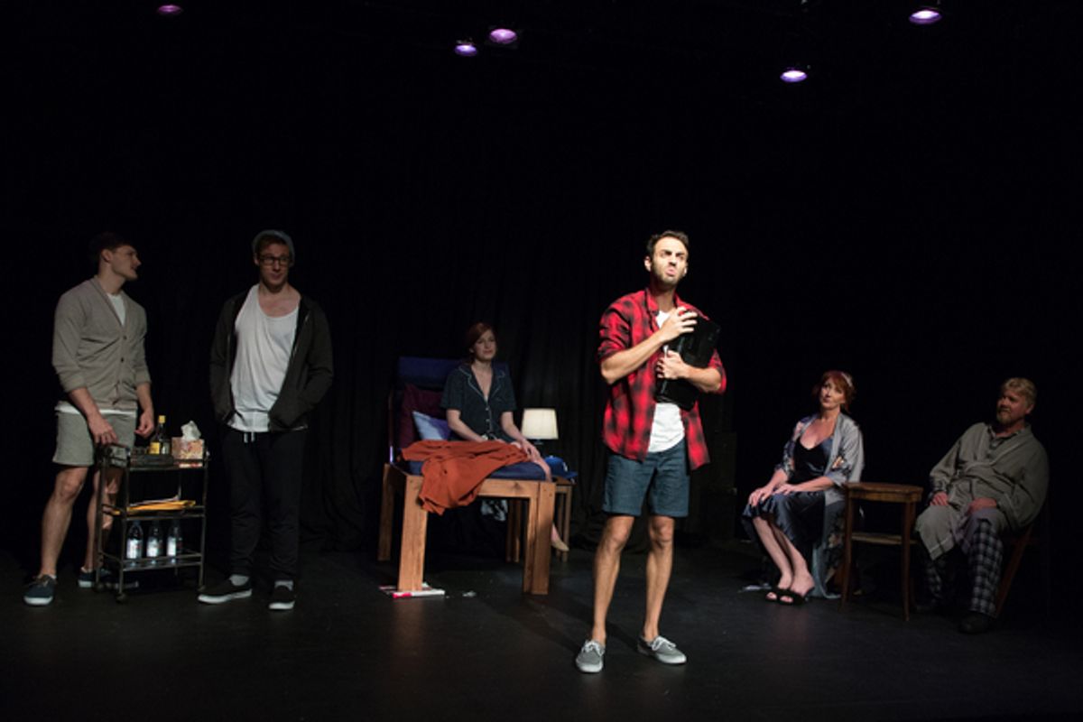 Jesse Manocherian and the cast of INSOMNIA at 