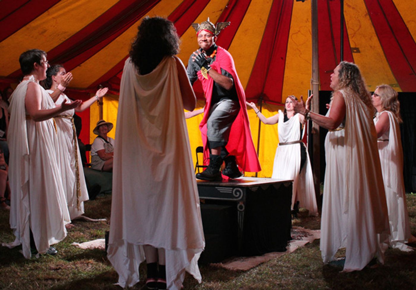 Photo Flash: NACL Theatre's COURAGE Plays Sold-Out Run at Apple Pond Farm  Image
