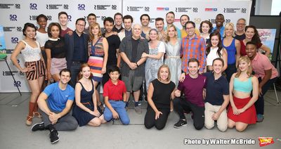 The cast & creative team attend the Roundabout Theatre Company Presents 'Holiday Inn, Photo