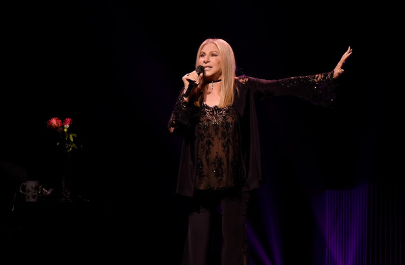 Photo Flash: Barbra Streisand Kicks Off THE MUSIC...THE MEM'RIES...THE MAGIC! Concert Tour in L.A.  Image