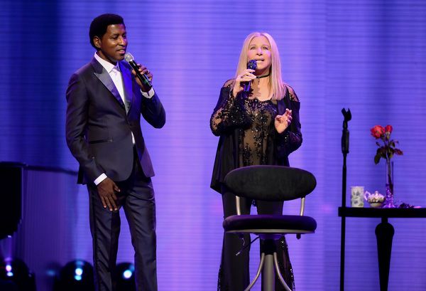 Kenneth 'Babyface' Edmonds and Barbra Streisand Photo