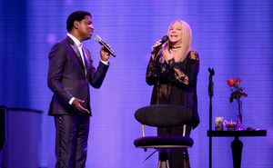 Kenneth 'Babyface' Edmonds and Barbra Streisand Photo