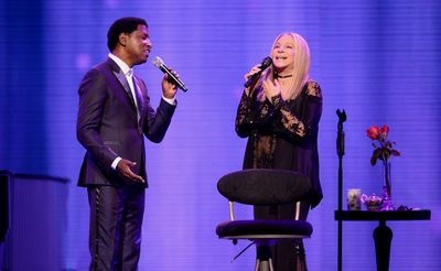 Kenneth 'Babyface' Edmonds and Barbra Streisand Photo