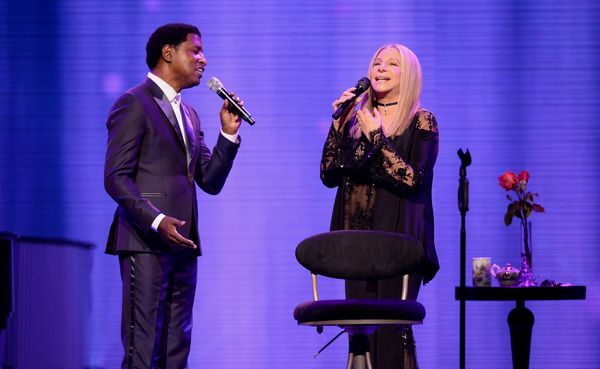 Kenneth 'Babyface' Edmonds and Barbra Streisand Photo