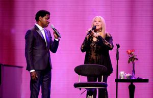 Kenneth 'Babyface' Edmonds and Barbra Streisand Photo