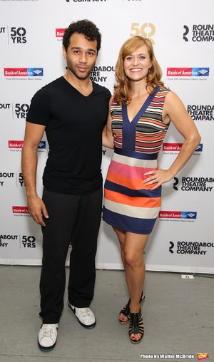Corbin Bleu and Megan Sikora @ BroadwayWorld Corbin Bleu and Megan Sikora Photo