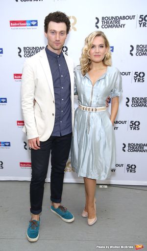 Bryce Pinkham and Lora Lee Gayer @ BroadwayWorld Bryce Pinkham and Lora Lee Gayer Photo