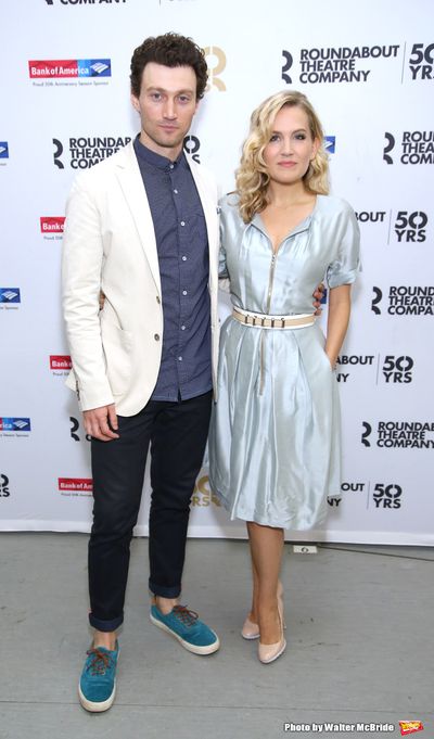Bryce Pinkham and Lora Lee Gayer Photo