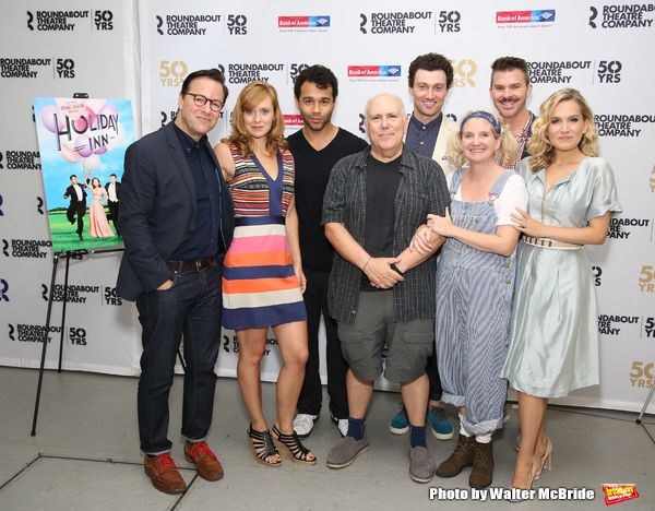 Gordon Greenberg, Mehan Silora, Corbin Bleu, Lee Wilkof, Bryce Pinkham, Megan Lawrenc Photo
