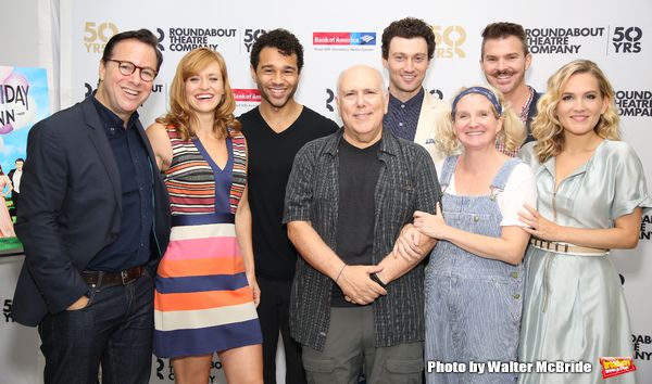 Gordon Greenberg, Mehan Silora, Corbin Bleu, Lee Wilkof, Bryce Pinkham, Megan Lawrenc Photo