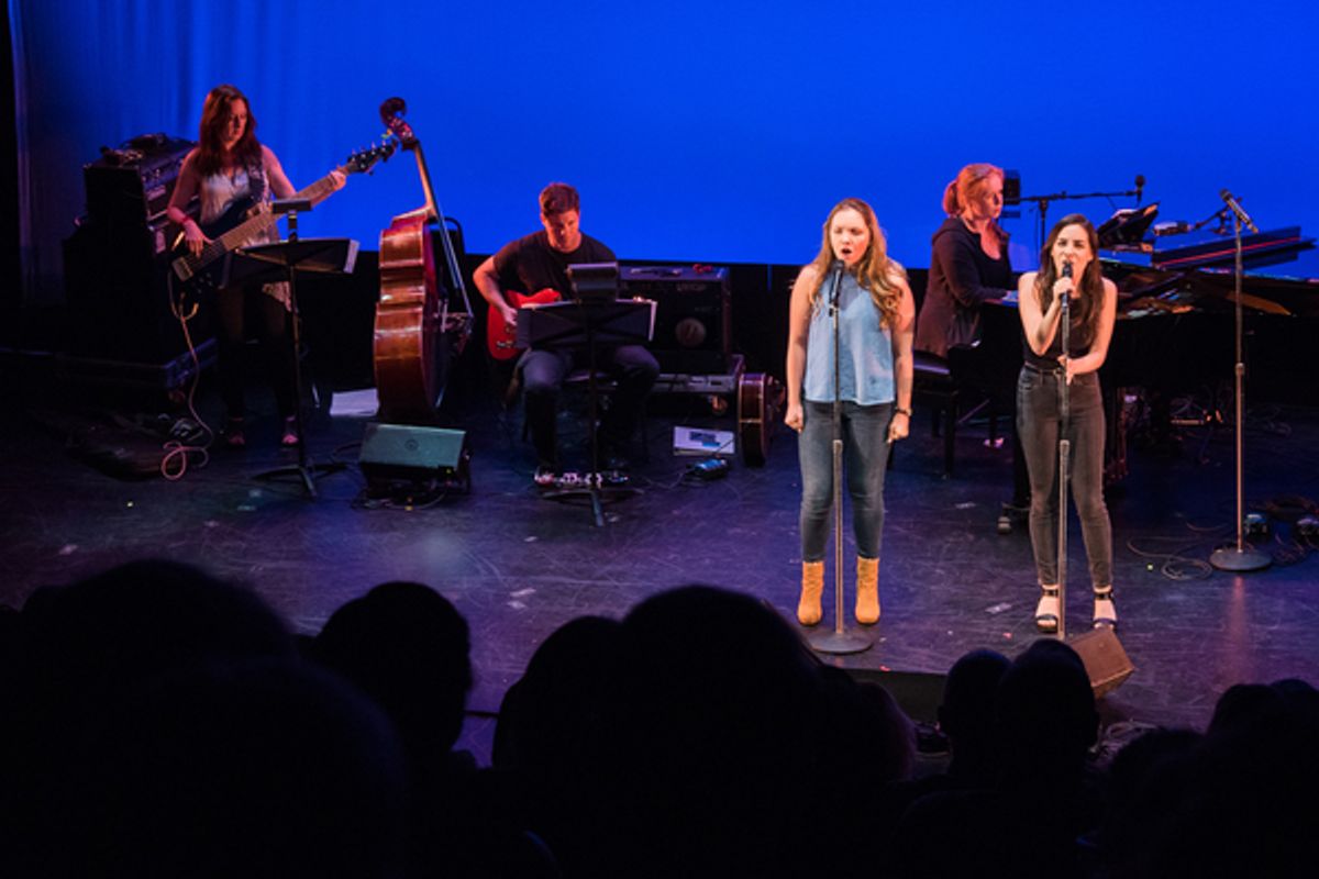 Celeste Rose and Jenny Rose Baker at 